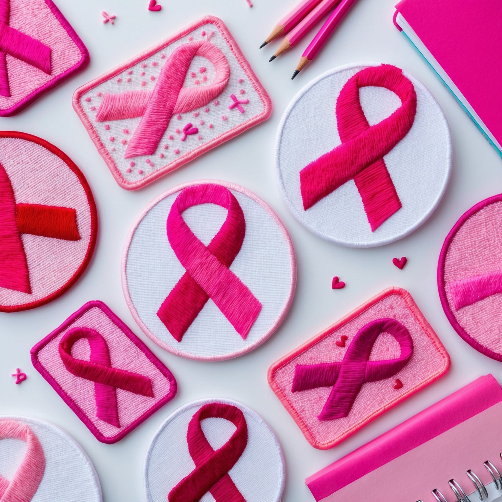 Custom breast cancer patches