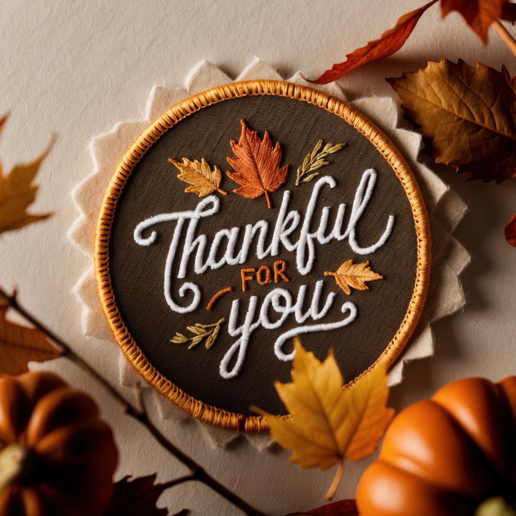 custom thanksgiving patches