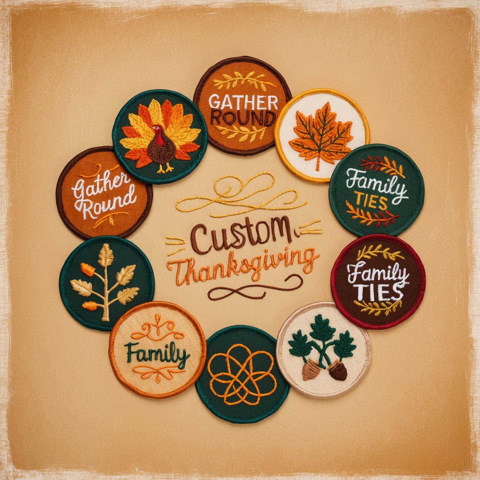 Thanksgiving patches