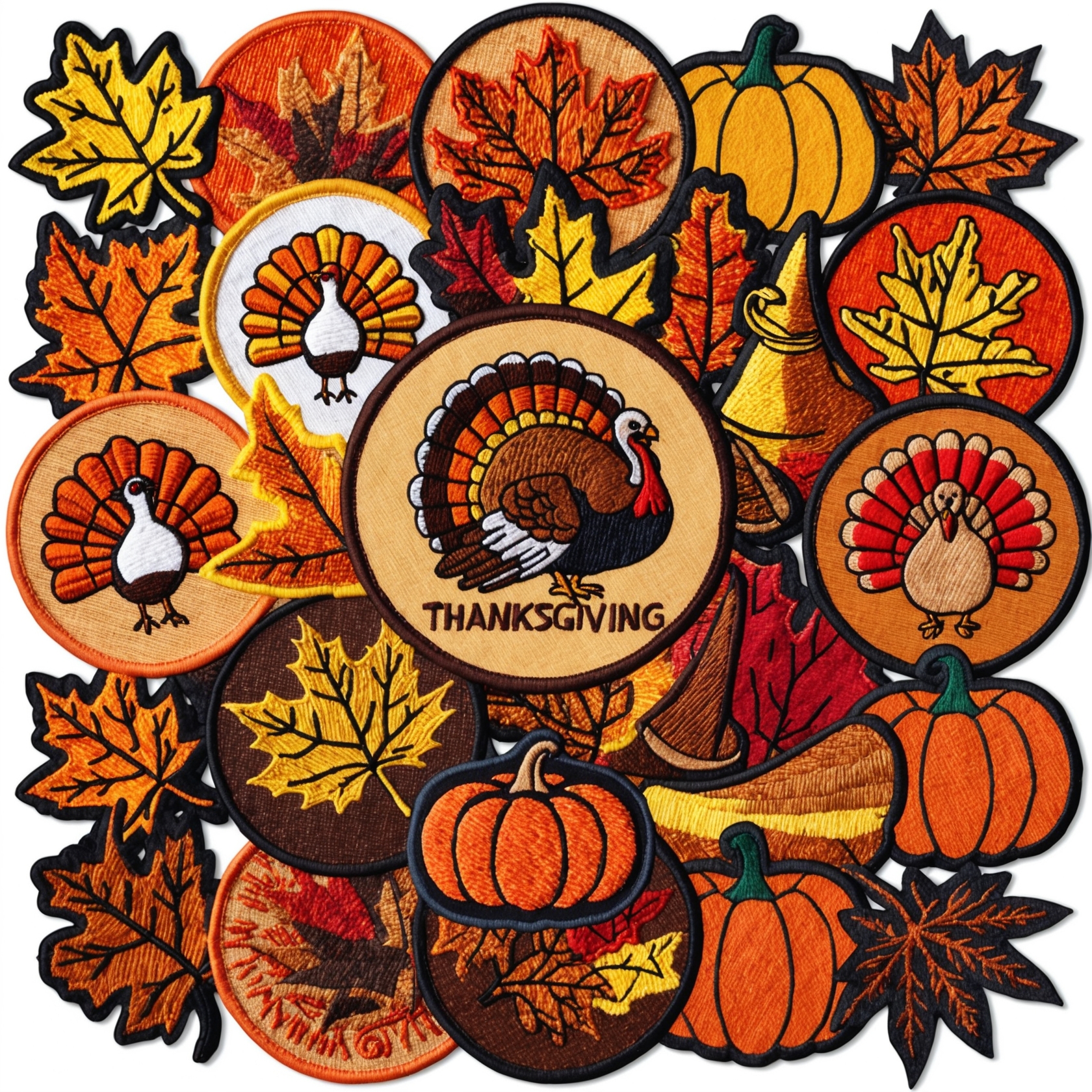 Thanksgiving patches